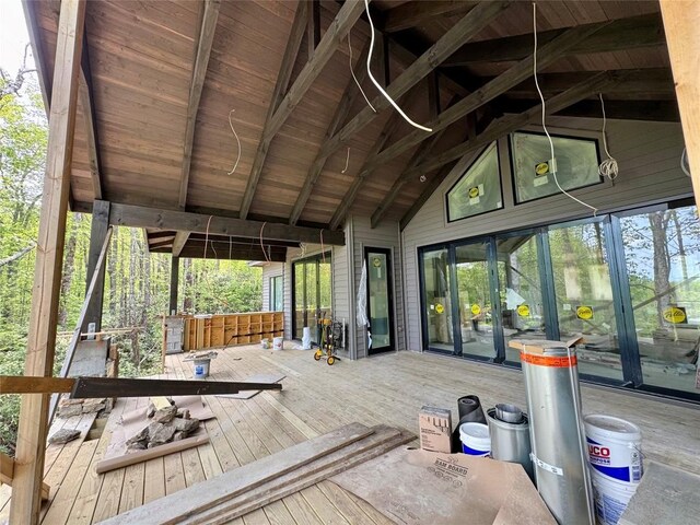 2385 Magnolia Dr, Highlands, NC 28741 - view of deck