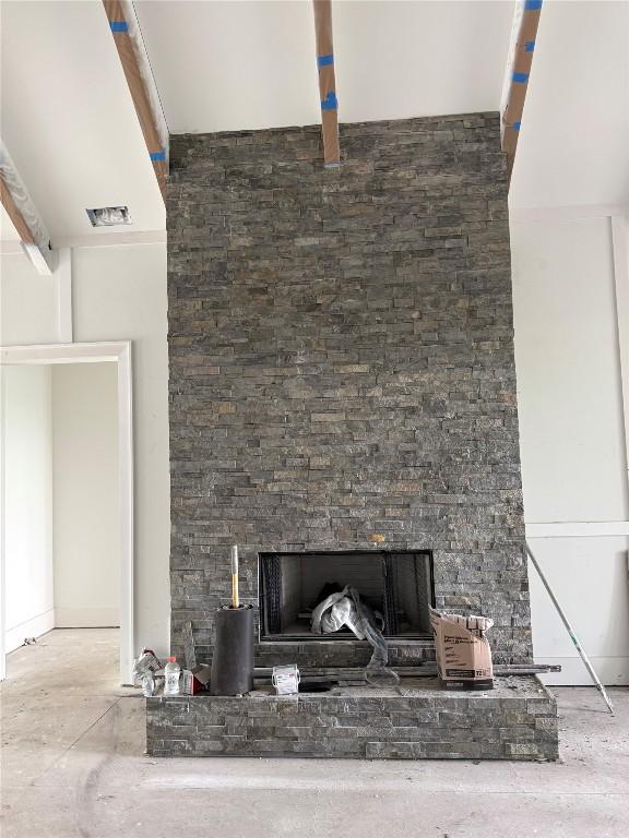 2385 Magnolia Dr, Highlands, NC 28741 - detailed view of a fireplace