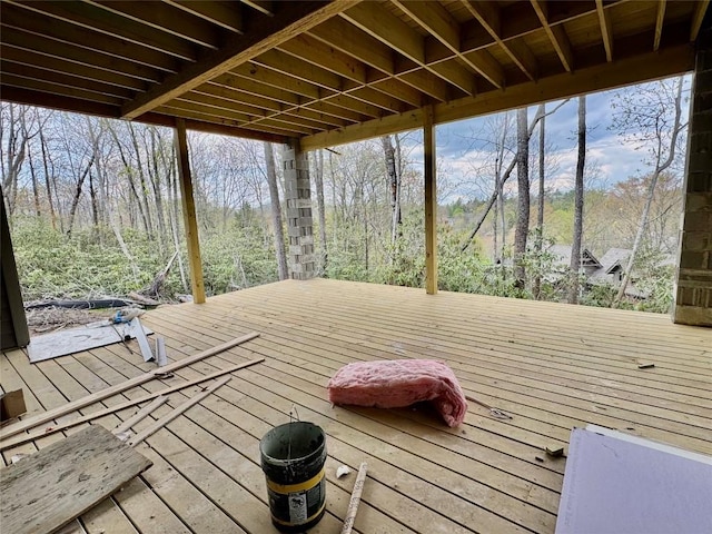 view of deck