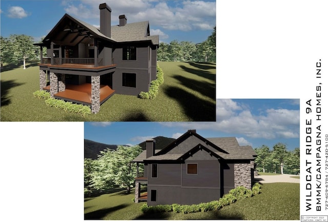 2385 Magnolia Dr, Highlands, NC 28741 - view of a document with a collage of images