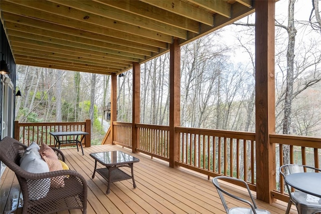 1018N Norton Rd, Cashiers, NC 28717 - view of deck