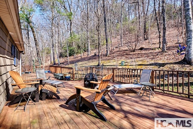 view of deck