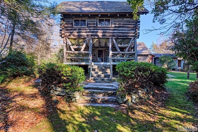 view of rear view of house