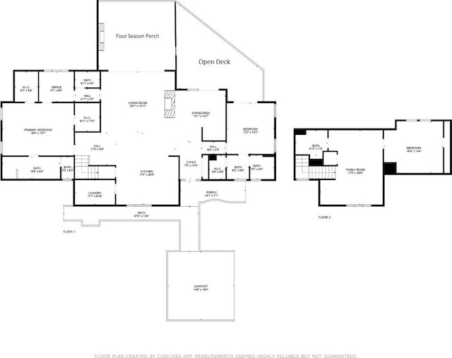 108 W View Way, Highlands, NC 28741 - property floor plan