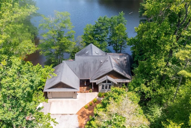 135 Whisper Lake Dr, Sapphire, NC 28774 - aerial view of property and surrounding area with a nearby body of water