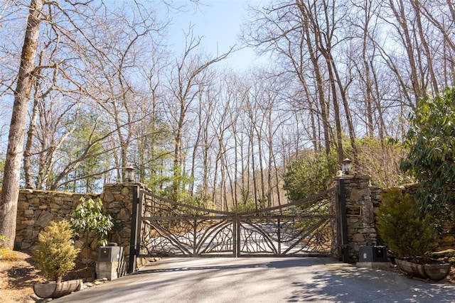 view of gate