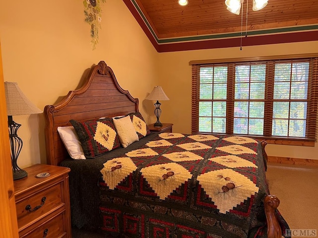 35-B Portland Rdg Unit B, Cashiers, NC 28717 - carpeted bedroom with wood ceiling