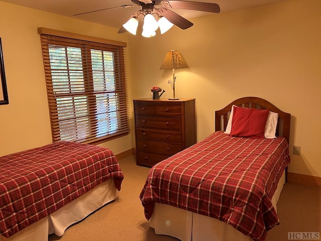 35-B Portland Rdg Unit B, Cashiers, NC 28717 - carpeted bedroom with baseboards and a ceiling fan