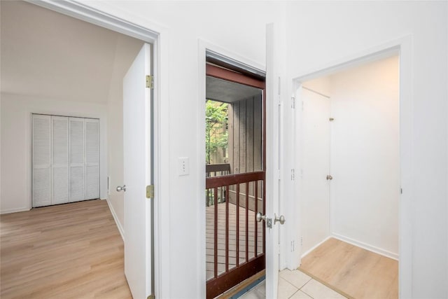 233 Meadow Way Unit 1615, Sapphire, NC 28774 - entryway with light wood-style floors and baseboards