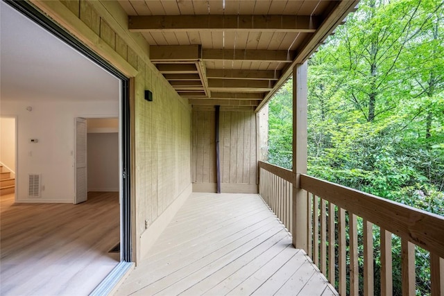 233 Meadow Way Unit 1615, Sapphire, NC 28774 - view of wooden deck