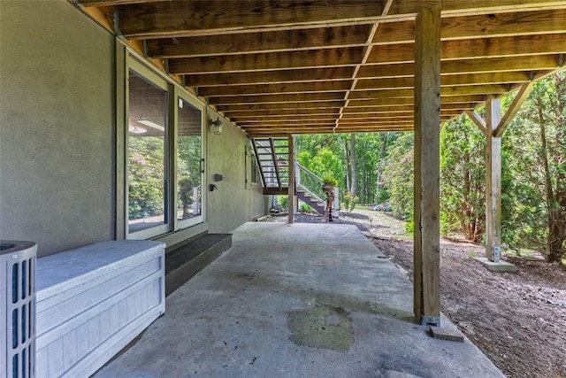 3050 N Hwy 107, Cashiers, NC 28736 - view of patio featuring stairs