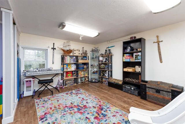 3050 N Hwy 107, Cashiers, NC 28736 - home office with wood finished floors and a textured ceiling