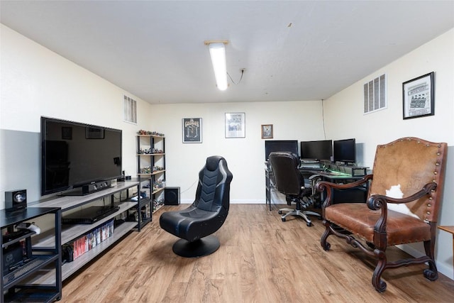 3050 N Hwy 107, Cashiers, NC 28736 - office space with wood finished floors and baseboards