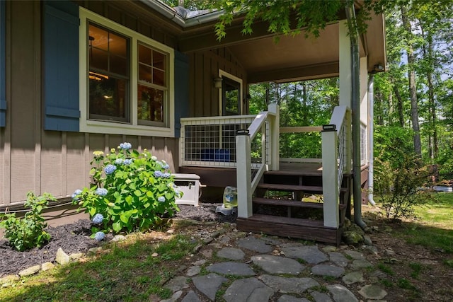 3050 N Hwy 107, Cashiers, NC 28736 - view of wooden porch