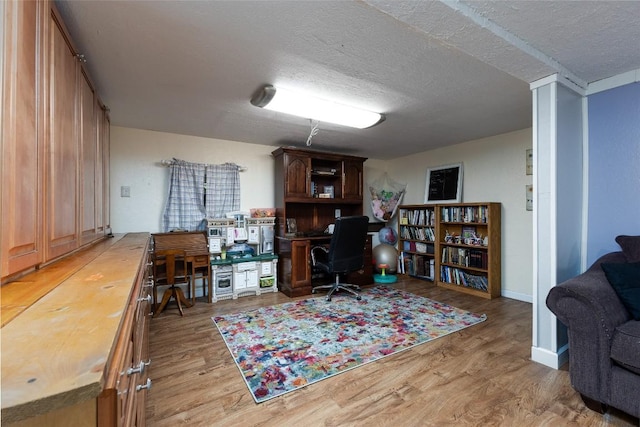 3050 N Hwy 107, Cashiers, NC 28736 - office space featuring light wood-style floors and a textured ceiling