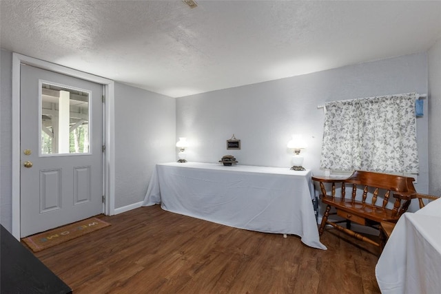 3050 N Hwy 107, Cashiers, NC 28736 - foyer with wood finished floors and a textured ceiling
