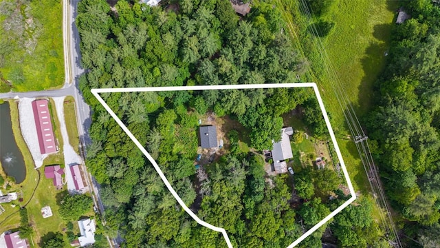 3050 N Hwy 107, Cashiers, NC 28736 - aerial view of property's location with property parcel outlined