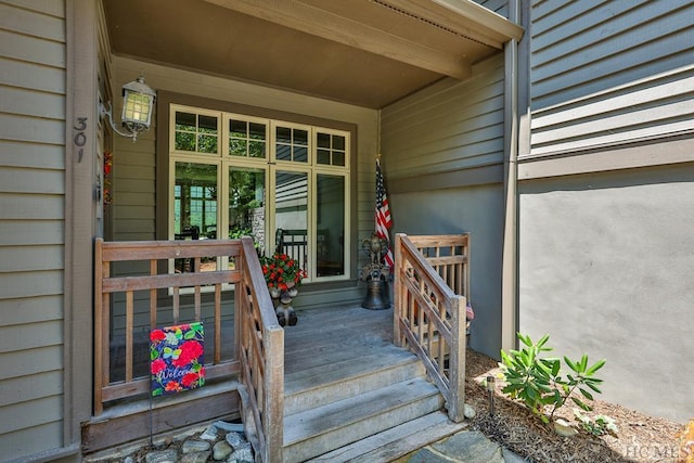 view of entrance to property