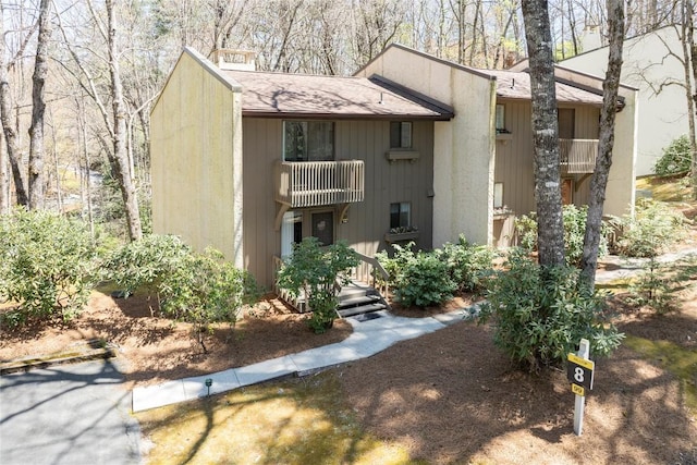 view of property
