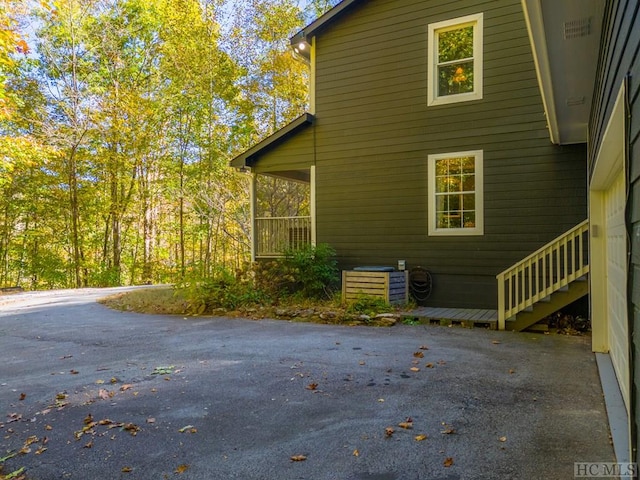 view of home's exterior