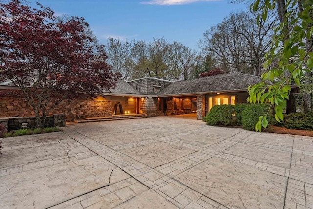 749 Stillmont Cir, Cashiers, NC 28717 - view of front of property featuring stone siding
