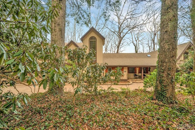 back of house featuring a patio