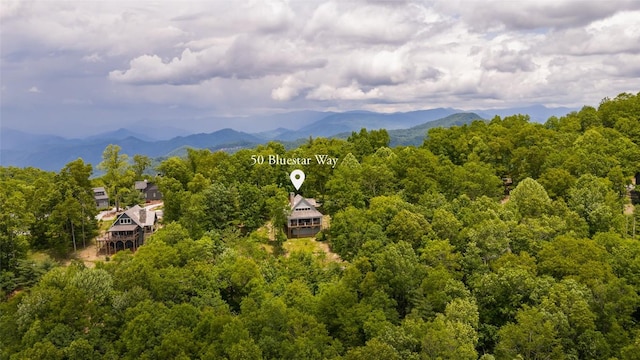 50 Bluestar Way, Glenville, NC 28736 - aerial view of a mountainous background