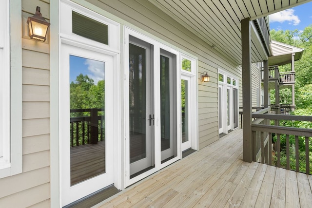 410C Highlands Cove Dr Unit 1300C, Highlands, NC 28741 - view of wooden deck