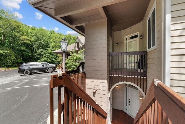 410C Highlands Cove Dr Unit 1300C, Highlands, NC 28741 - view of wooden terrace