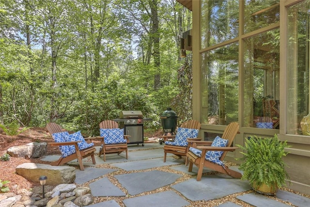 49 Hickory Ln, Highlands, NC 28741 - view of patio / terrace