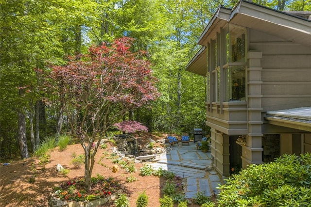 49 Hickory Ln, Highlands, NC 28741 - view of yard featuring a patio