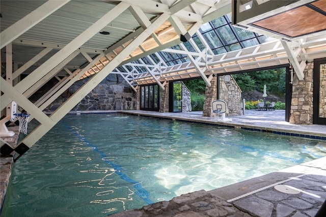 49 Hickory Ln, Highlands, NC 28741 - swimming pool featuring a patio