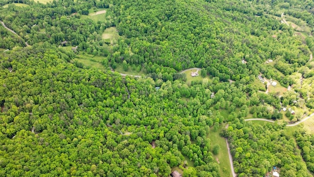 130 Sarah Cove Rd, Otto, NC 28763 - aerial view of property and surrounding area featuring a heavily wooded area