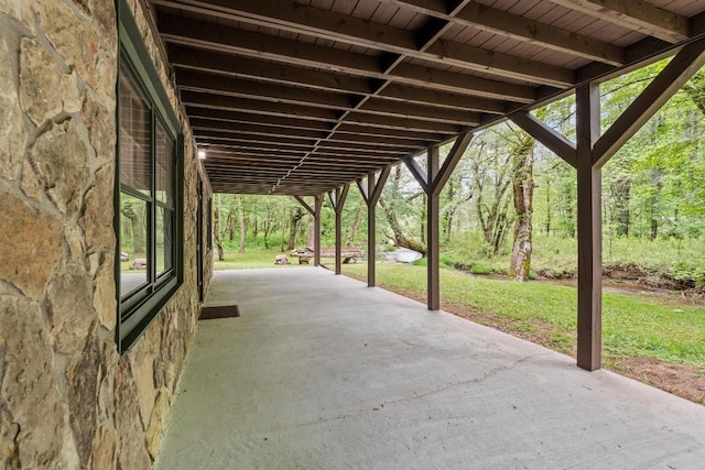 130 Sarah Cove Rd, Otto, NC 28763 - view of patio / terrace