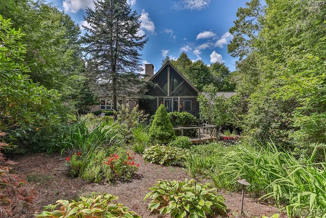 view of back of house