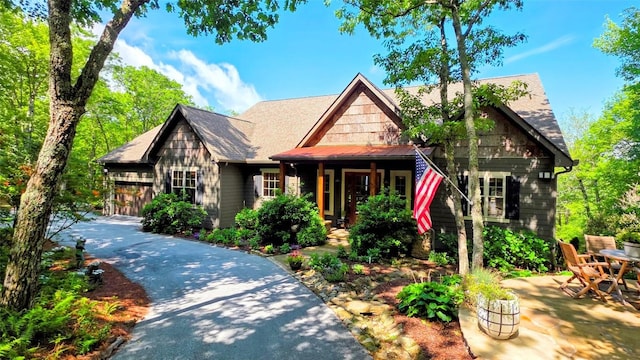 71 Raptor Way, Sapphire, NC 28774 - craftsman-style house featuring covered porch