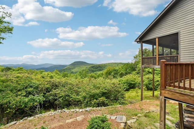 71 Raptor Way, Sapphire, NC 28774 - view of mountain background featuring a forest