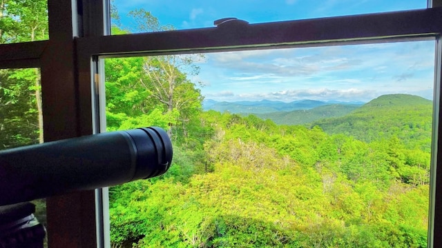 71 Raptor Way, Sapphire, NC 28774 - detailed view of a mountain backdrop and a forest
