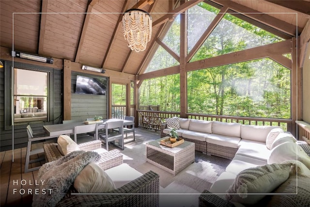 79 Azalea Ct, Sapphire, NC 28774 - view of patio with an outdoor living space