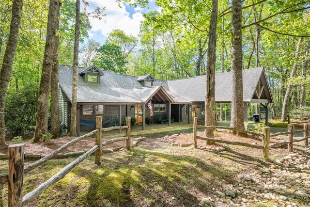 79 Azalea Ct, Sapphire, NC 28774 - view of front facade featuring roof with shingles