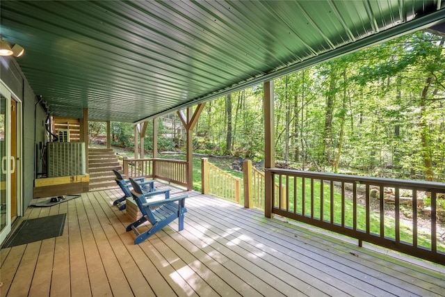 79 Azalea Ct, Sapphire, NC 28774 - view of deck