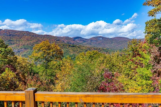 property view of mountains