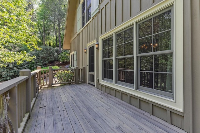 96 Mahalo Ln, Cullowhee, NC 28723 - view of wooden deck