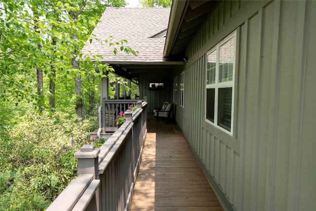 49 Jessamine Ln, Highlands, NC 28741 - view of wooden deck