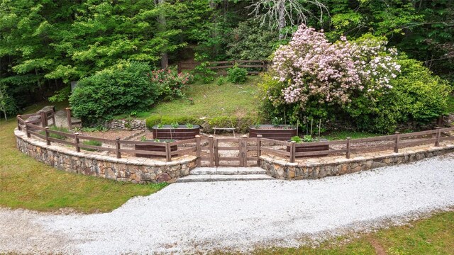 55 Oconee Belle Trl, Glenville, NC 28736 - surrounding community with a garden