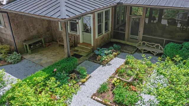 55 Oconee Belle Trl, Glenville, NC 28736 - view of yard featuring entry steps and a patio