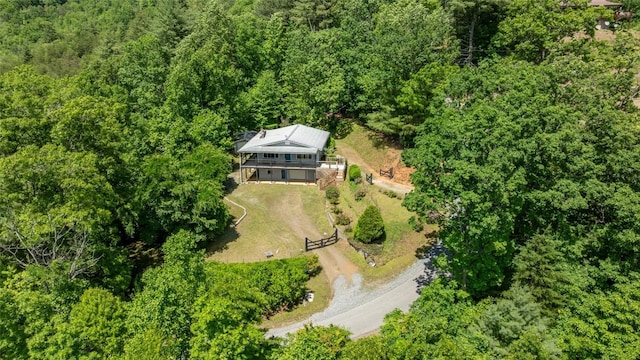 228 Mountain Laurel Dr, Franklin, NC 28734 - view of subject property featuring a forest