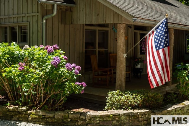 920 Sapphire Post Office Rd, Cashiers, NC 28774 - property entrance with roof with shingles