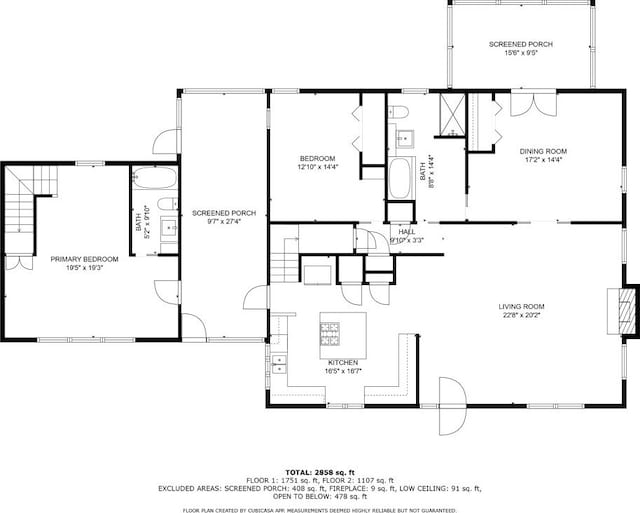 920 Sapphire Post Office Rd, Cashiers, NC 28774 - view of room layout