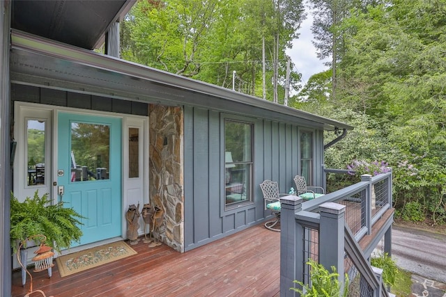 226 Sky Lake Dr, Highlands, NC 28741 - view of wooden deck